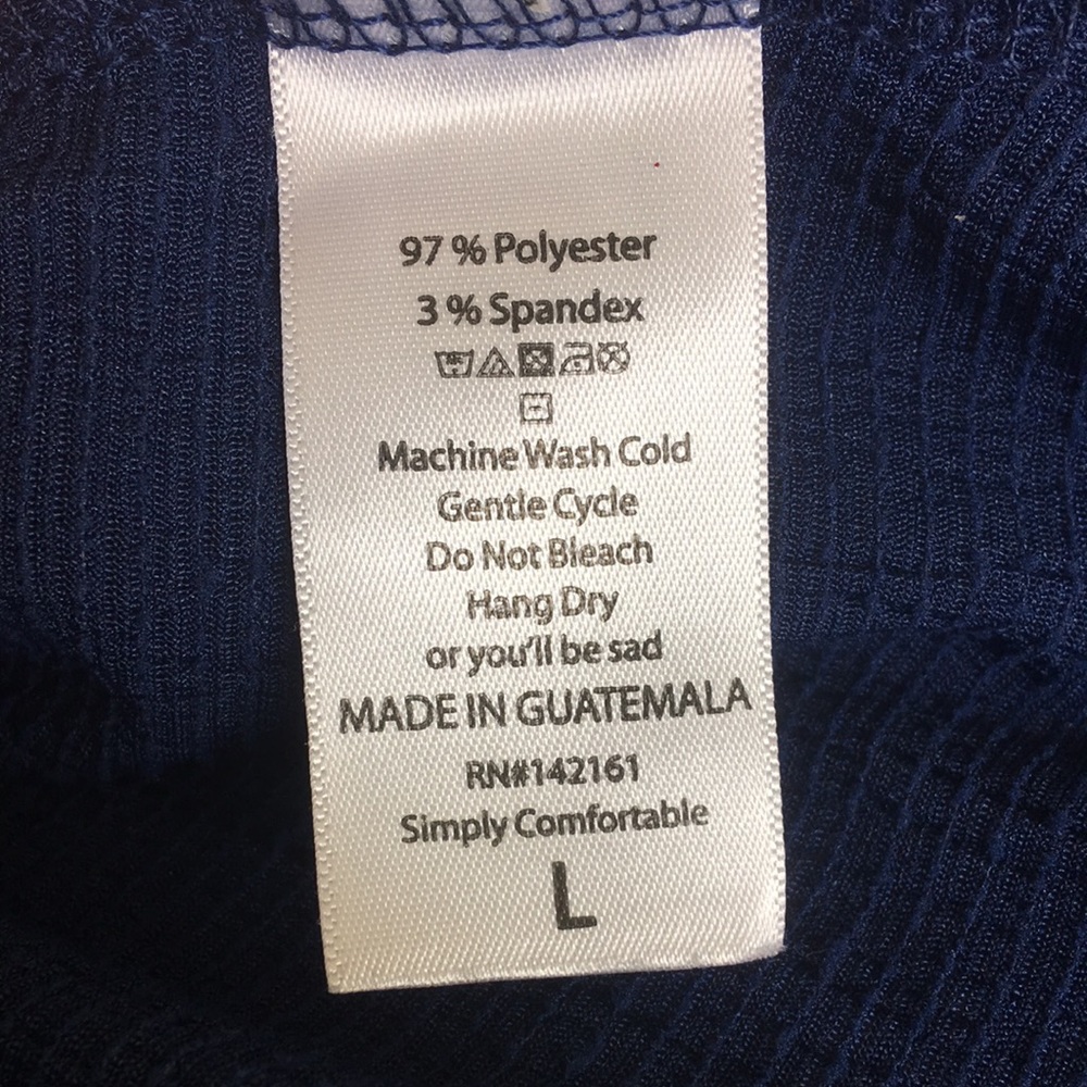 LuLaRoe Long Open Navy Blue Cardigan Shirt - Picture 10 of 11